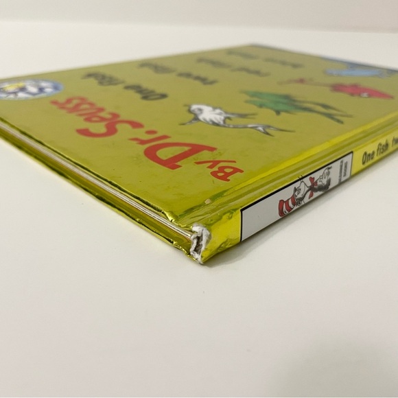 Dr Seuss One Fish Two Fish Red Fish Blue Fish Party Edition 50 Years Book - Picture 5 of 16